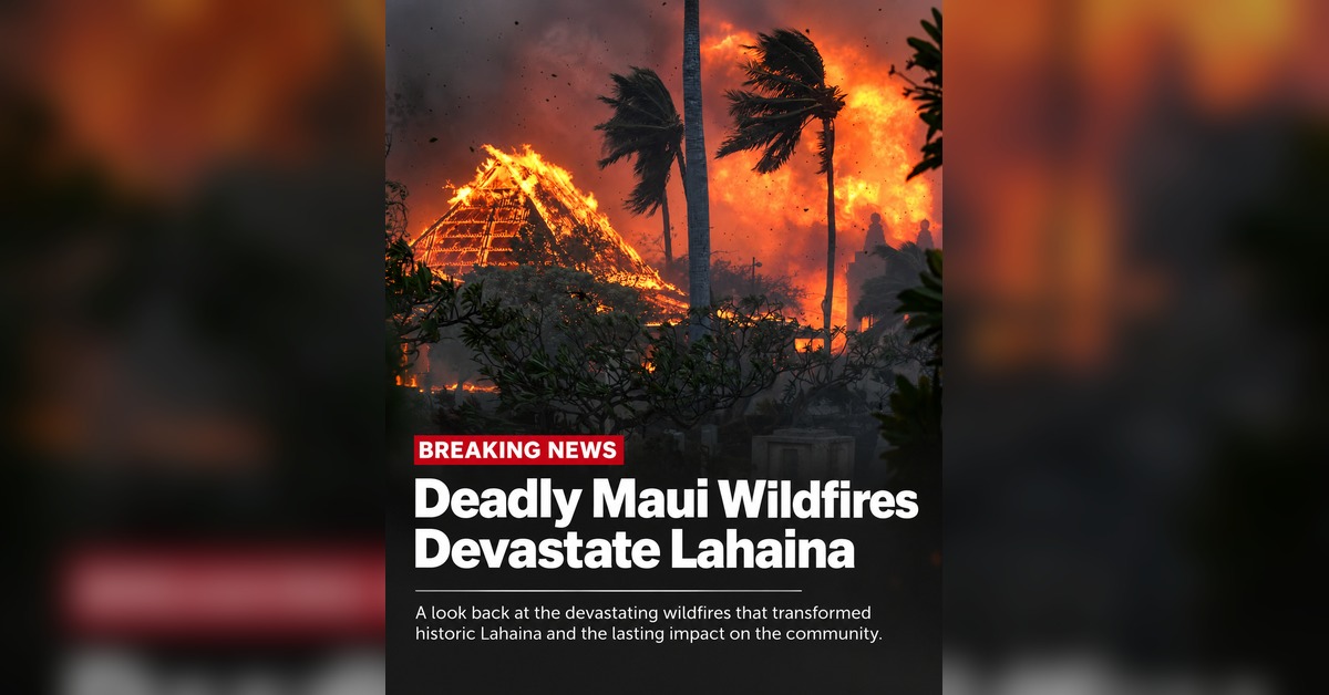 Deadly Maui Wildfires Devastate Lahaina